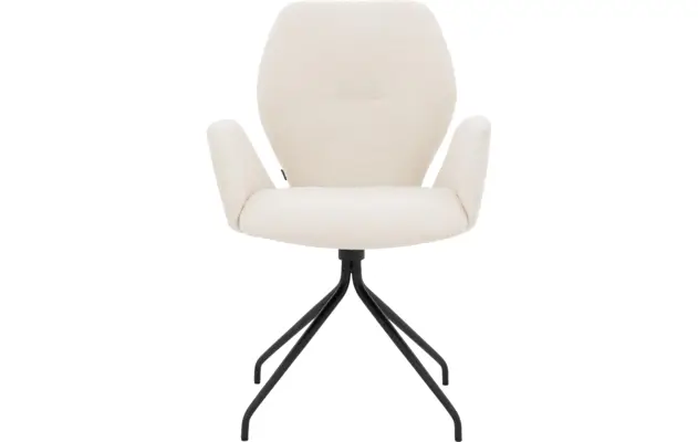 Goossens eetkamerstoel hera wit stof - 8221075-02 3